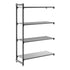 Cambro Camshelving Basics Plus Add-On 4VS Shelving Unit – Brushed Graphite