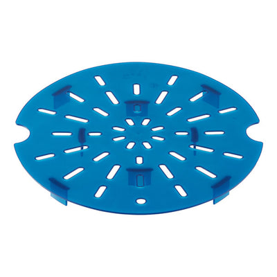 Cambro FreshPro 12 18 and 22 Quart Round Drain Shelf Translucent Blue ( Case of 6 )