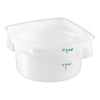 Cambro FreshPro 2 Quart Round Food Storage Container Translucent ( Case of 6 )