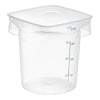 Cambro FreshPro 4 Quart Round Food Storage Container Translucent ( Case of 6 )