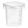 Cambro FreshPro 8 Quart Round Food Storage Container Translucent ( Case of 6 )