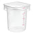 Cambro FreshPro 8 Quart Round Food Storage Container Translucent ( Case of 6 )
