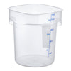 Cambro FreshPro 18 Quart Round Food Storage Container Translucent ( Case of 6 )