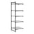 Cambro Camshelving Basics Plus Add-On 5S Shelving Unit – Brushed Graphite