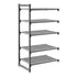 Cambro Camshelving Basics Plus Add-On 5V Shelving Unit – Brushed Graphite
