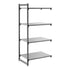 Cambro Camshelving Basics Plus Add-On 4S Shelving Unit – Brushed Graphite