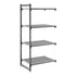 Cambro Camshelving Basics Plus Add-On 4V Shelving Unit – Brushed Graphite