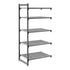 Cambro Camshelving Basics Plus Add-On 5V Shelving Unit – Brushed Graphite