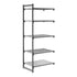 Cambro Camshelving Basics Plus Add-On 5VS Shelving Unit – Brushed Graphite