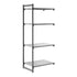 Cambro Camshelving Basics Plus Add-On 4S Shelving Unit – Brushed Graphite