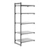 Cambro Camshelving Basics Plus Add-On 5S Shelving Unit – Brushed Graphite