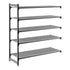 Cambro Camshelving Basics Plus Add-On 5V Shelving Unit – Brushed Graphite