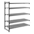 Cambro Camshelving Basics Plus Add-On 5V Shelving Unit – Brushed Graphite