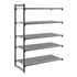 Cambro Camshelving Basics Plus Add-On 5V Shelving Unit – Brushed Graphite
