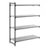Cambro Camshelving Basics Plus Add-On 4S Shelving Unit – Brushed Graphite