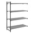 Cambro Camshelving Basics Plus Add-On 4V Shelving Unit – Brushed Graphite