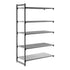 Cambro Camshelving Basics Plus Add-On 5VS Shelving Unit – Brushed Graphite