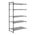 Cambro Camshelving Basics Plus Add-On 5V Shelving Unit – Brushed Graphite