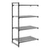 Cambro Camshelving Basics Plus Add-On 4V Shelving Unit – Brushed Graphite