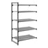 Cambro Camshelving Basics Plus Add-On 5V Shelving Unit – Brushed Graphite