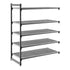 Cambro Camshelving Basics Plus Add-On 5V Shelving Unit – Brushed Graphite