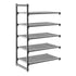 Cambro Camshelving Basics Plus Add-On 5V Shelving Unit – Brushed Graphite