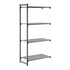 Cambro Camshelving Basics Plus Add-On 4V Shelving Unit – Brushed Graphite