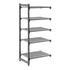 Cambro Camshelving Basics Plus Add-On 5V Shelving Unit – Brushed Graphite