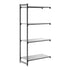Cambro Camshelving Basics Plus Add-On 4S Shelving Unit – Brushed Graphite