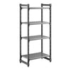 Cambro Camshelving Basics Plus Starter 4V Shelving Unit – Brushed Graphite