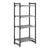 Cambro Camshelving Basics Plus Starter 4V Shelving Unit – Brushed Graphite