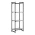 Cambro Camshelving Basics Plus Starter Shelving Unit – Brushed Graphite