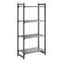 Cambro Camshelving Basics Plus Starter 4VS Shelving Unit – Brushed Graphite