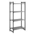 Cambro Camshelving Basics Plus Starter 4V Shelving Unit – Brushed Graphite