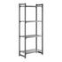 Cambro Camshelving Basics Plus Starter 4VS Shelving Unit – Brushed Graphite