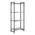 Cambro Camshelving Basics Plus Starter Shelving Unit – Brushed Graphite