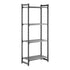 Cambro Camshelving Basics Plus Starter 4V Shelving Unit – Brushed Graphite