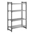 Cambro Camshelving Basics Plus Starter 4VS Shelving Unit – Brushed Graphite
