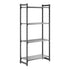 Cambro Camshelving Basics Plus Starter 4VS Shelving Unit – Brushed Graphite
