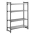 Cambro Camshelving Basics Plus Starter 4VS Shelving Unit – Brushed Graphite