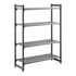 Cambro Camshelving Basics Plus Starter 4V Shelving Unit – Brushed Graphite