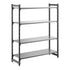 Cambro Camshelving Basics Plus Starter Shelving Unit – Brushed Graphite