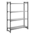 Cambro Camshelving Basics Plus Starter Shelving Unit – Brushed Graphite