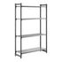 Cambro Camshelving Basics Plus Starter 4VS Shelving Unit – Brushed Graphite