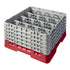 Cambro Camrack 16 Compartment Glass Rack with 10 1/8 Inch Compartments ( Case of 2 )