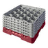 Cambro Camrack 20 Compartment Glass Rack with 10 1/8 Inch Compartments ( Case of 2 )