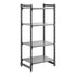 Cambro Camshelving Basics Plus Starter 4S Shelving Unit – Brushed Graphite