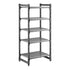 Cambro Camshelving Basics Plus Starter 5V Shelving Unit – Brushed Graphite