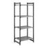 Cambro Camshelving Basics Plus Starter 4V Shelving Unit – Brushed Graphite
