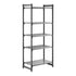 Cambro Camshelving Basics Plus Starter 5VS Shelving Unit – Brushed Graphite
